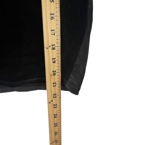 Hudson Size XS Black Velvet Fairy Grunge Whimsygoth Short Sleeve Shirt - Picture 9 of 9